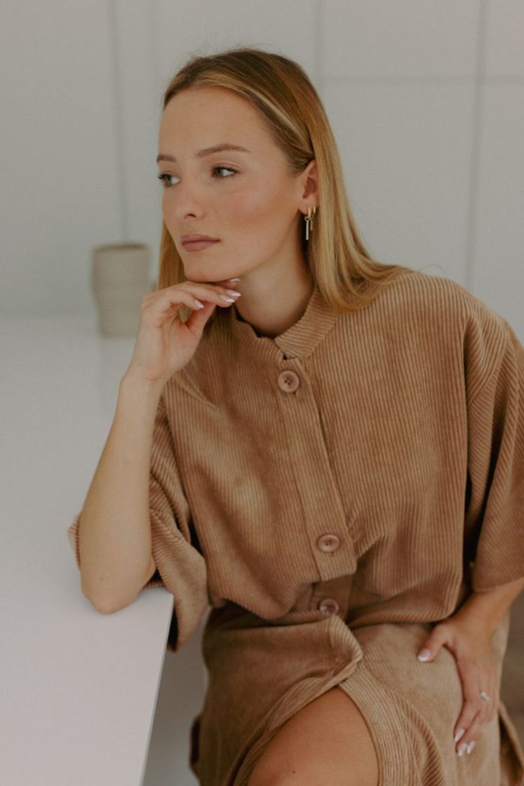 Olivia veste CAMEL